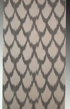 11 Yard HAND MADE UZBEK Natural 100% COTTON IKAT FABRIC # 8566