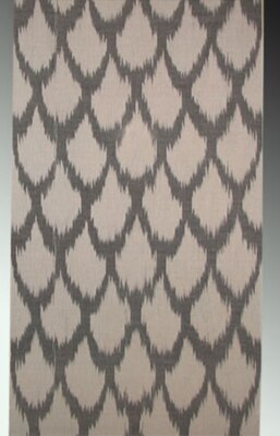 11 Yard HAND MADE UZBEK Natural 100% COTTON IKAT FABRIC # 8566