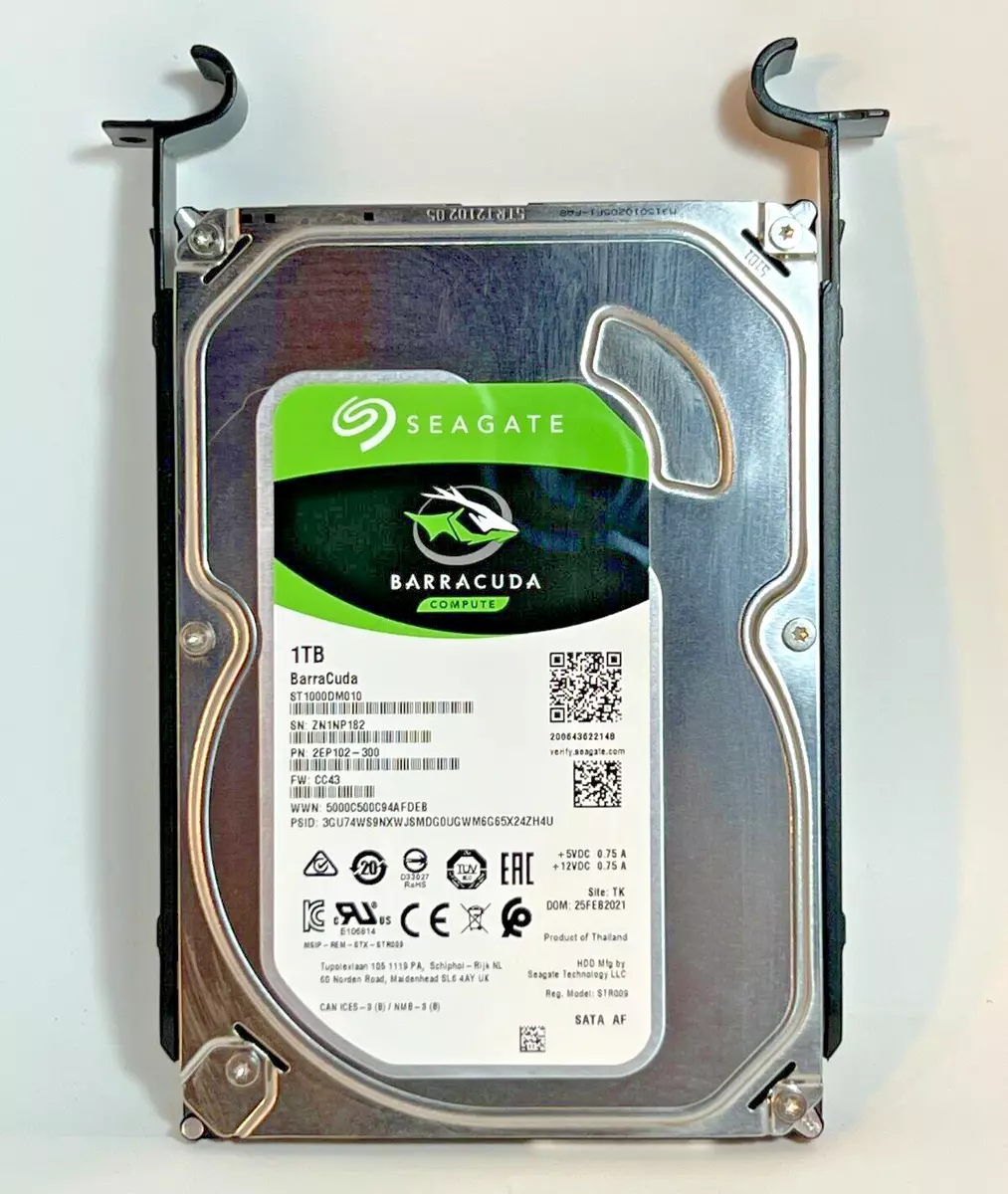 Seagate BarraCuda 1 TB SATA AF ST1000DM010 STR009 Internal HDD