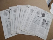 1936 Eisemann Model 71 Flywheel Magneto for Cushman Husky Engine Catalog Sheets 