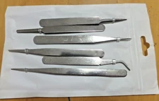 Jewelry Tools - 6 Piece Tweezers Set - PRICE DROP **DESTASH**