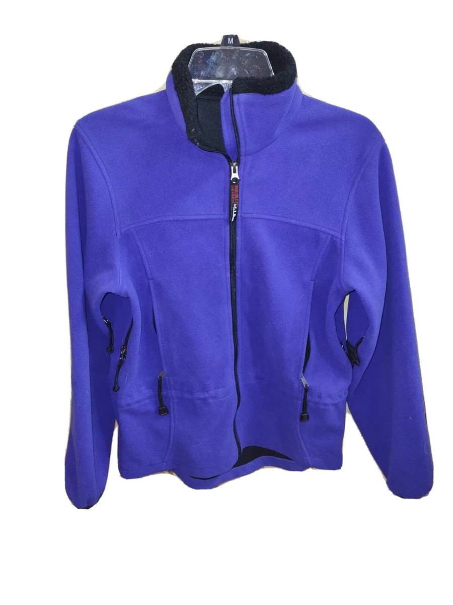 Vintage BEAN Womens Windbloc Series Polartec Fleece Full Zip