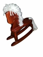 Handmade Wooden Rocking Horse