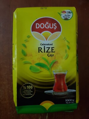 Dogus Rize /Schwarzer Pulver Tee 1000g 1 Paket aus dem Schwarzmeer gebiet Rize