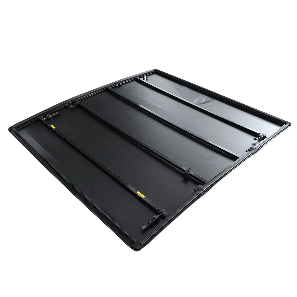 6.4ft Tri-Fold Truck Bed Tonneau Cover Fit For 02-24 Dodge Ram 1500 2500 3500 Foto 4 de 4