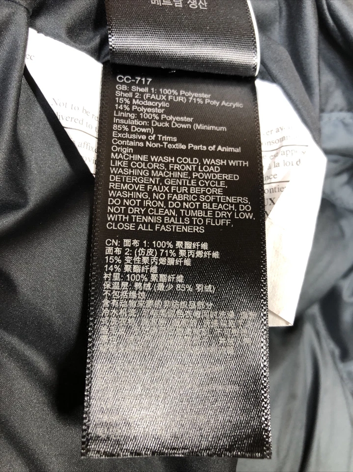 Parka para mujer Marmot Montreal con capucha y ribete de piel sintética talla XS Foto 4 de 4