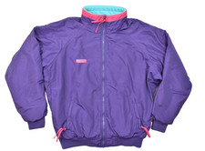 VTG Columbia Sportswear Bugaboo Radial Sleeve Fleece Lined Jacket Purple Men L
