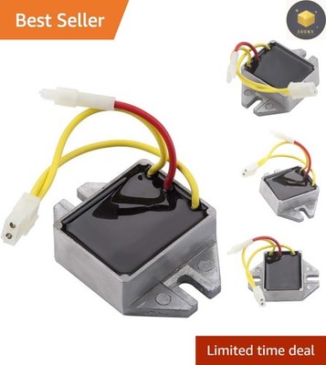 12 Volt Voltage Regulator 10-16 Amp - Compatible with Multiple Lawn Equipment