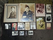 X16 Lot Vintage 1940-1950s Black White Photo Photos Military Navy Army Men Man