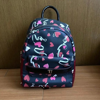 Trussardi Heart-Print Bag
