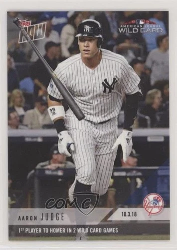 2018 Topps Now AL Wild Card /1418 Aaron Judge #835 4l8