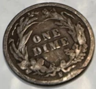 1897 S * SILVER BARBER DIME * Semi Key Date * FREE SHIP * USA ONLY Please
