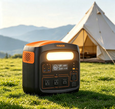 YVKKOE Portable Power Station 1800W/1024Wh Solar Generator Power Sup⁣ply