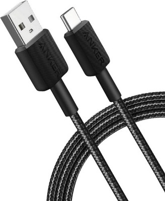 Anker 322 USB-A to USB-C Cable (6ft Braided) Anschlusskabel/Verbindungskabel/Ada