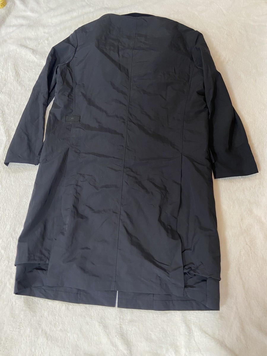 極レア】Yohji Y-3 Nylon Black Overcoat 黒 S
