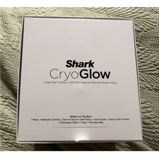Shark CryoGlow Under-Eye Cooling LED Light Therapy Mask Anti-Ageing 4 Settings