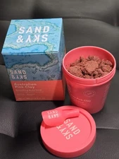Sand & Sky Australian Pink Clay Smoothing Body Sand Scrub 6.4oz Cruelty Free New