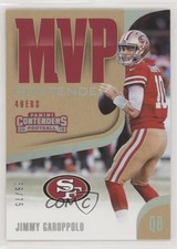 2018 Panini Contenders MVP Contenders Silver 55/75 Jimmy Garoppolo #MVP-18 fz4