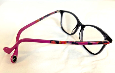 WOOW eyeglass frames On Time 3 Handmade in Italy Women 51-15-143  Excellent con