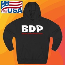 BDP Boogie Down Productions Men's Black Size S-3XL