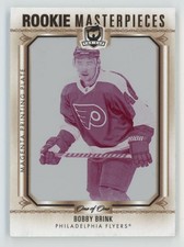 2022-23 UD The Cup Rookie Masterpieces Magenta Bobby Brink RC 1/1