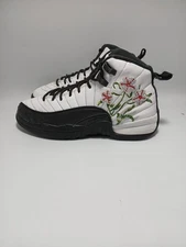 Size 5Y - Nike Air Jordan 12 Retro GS Floral Overgrown Vines DR6956-100 BEATER