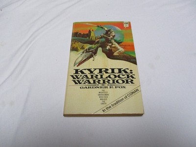 Gardner F. Fox - Kyrik: Warlock Warrior - Leisure Books 1975 vintage fantasy