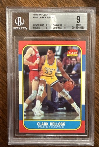 1986 Clark Kellogg #58