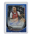 2025 Bowman Chrome Jordan Hawkins Blue Geo Auto /150