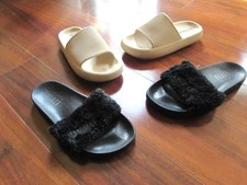 PUMA x FENTY Rihanna CUSHIONAIRE Size 7 LOT of 2 Easy Comfort Slides