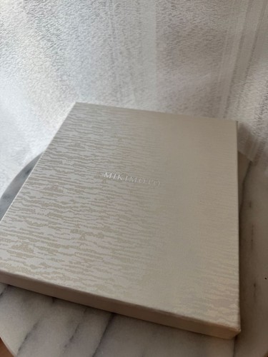Mikimoto Pearl color Necklace Box Case Jewelry Storage Accessories elegant E307 - Afbeelding 6 van 6