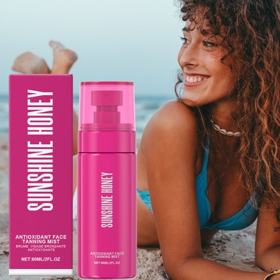 Spray On Tanner Fast Drying Tan Spray For Face & Body Natural Glow Qualified