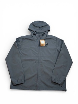 Quicksilver  Windbreaker Jacket Gray Waterproof Dryflight 1/2 Retail New NWT