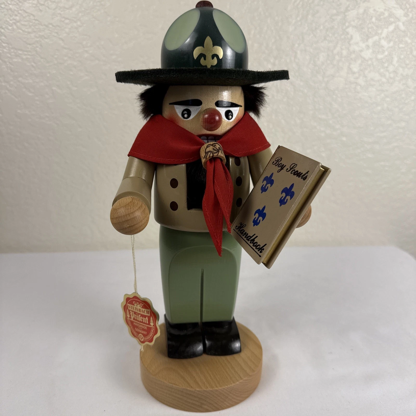Steinbach Chubby Boy Scout German Nutcracker original tag