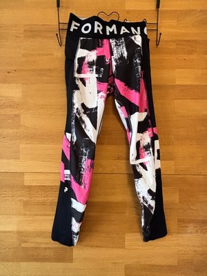 peak performance, Leggings, schwar/pink/weiß, Grösse S