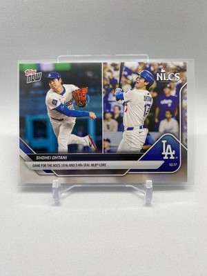 [Letztes 1 Foto] 2025 Topps jetzt Shohei Otani NLCS 10K&3HR