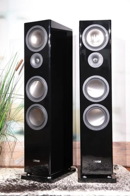 Canton Townus 90 HighEnd Lautsprecher Speakers TOP! Klavierlack schwarz black - Bild 1 von 4