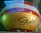 Joe Montana San Francisco SF 49ers HOF Signed Autographed Mini Riddell Helmet