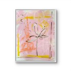 Abstract  Acrylic Art Original Art 11x14 on Paper Painting