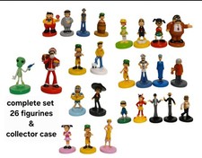 Juego Completo 26 Figuras Vaala Sorpresa Chavo del Ocho Chespirito Estuche Coleccionista