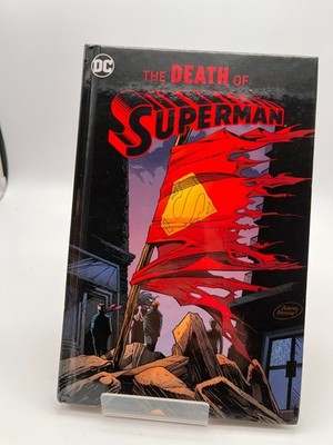 The Death of Superman HC Book + Superman Doomsday 2-Disc DVD DC Comics
