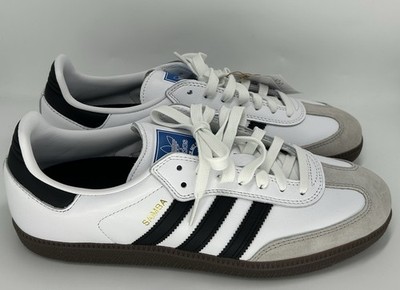 New Adidas Samba ADV Size 7.5 Us Men s Sneakers White/Black Gum Style GZ8477