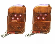 2Pcs Universal Cloning Remote Control Key Fob for Car Garage Door Gate 433.92mhz