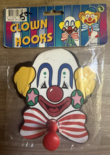 VINTAGE CLOWN HOOK HANGER SEALED CIRCUS CLOWNS THEME DECORATIVE COLLECTABLE