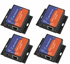 4 Pcs USR-TCP232-302 Tiny Size Serial RS232 to Ethernet TCP IP Server Module