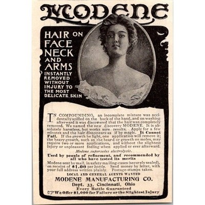 Modene Manufacturing Co. Cincinnati OH 1903 Clipping SAI6-M12
