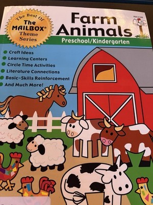 Farm Animals Preschool/Kindergarten Teacher Reproducible Activities Book