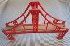 Wooden Train SUSPENSION BRIDGE  Brio & Thomas compatible