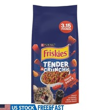 Flavors of Chicken, Beef, Carrots and Green Beans Dry Cat Food , 3.15 lb. Bag 2.77 per pound