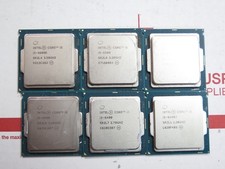 Lot of 6 Intel Core (1) i5-6600k (3) i5-6500 (1) i5-6400t CPU (1) i5-6400 cpu